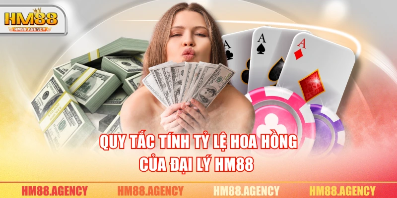 Quy tắc tính tỷ lệ hoa hồng của đại lý HM88 