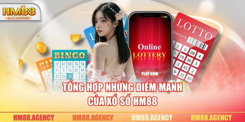 Tổng hợp những điểm mạnh của xổ số HM88